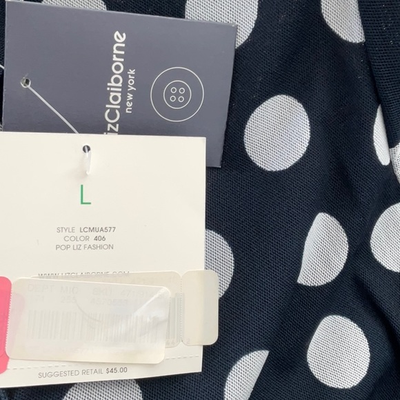 Liz Claiborne Blouse NWT - Picture 4 of 7